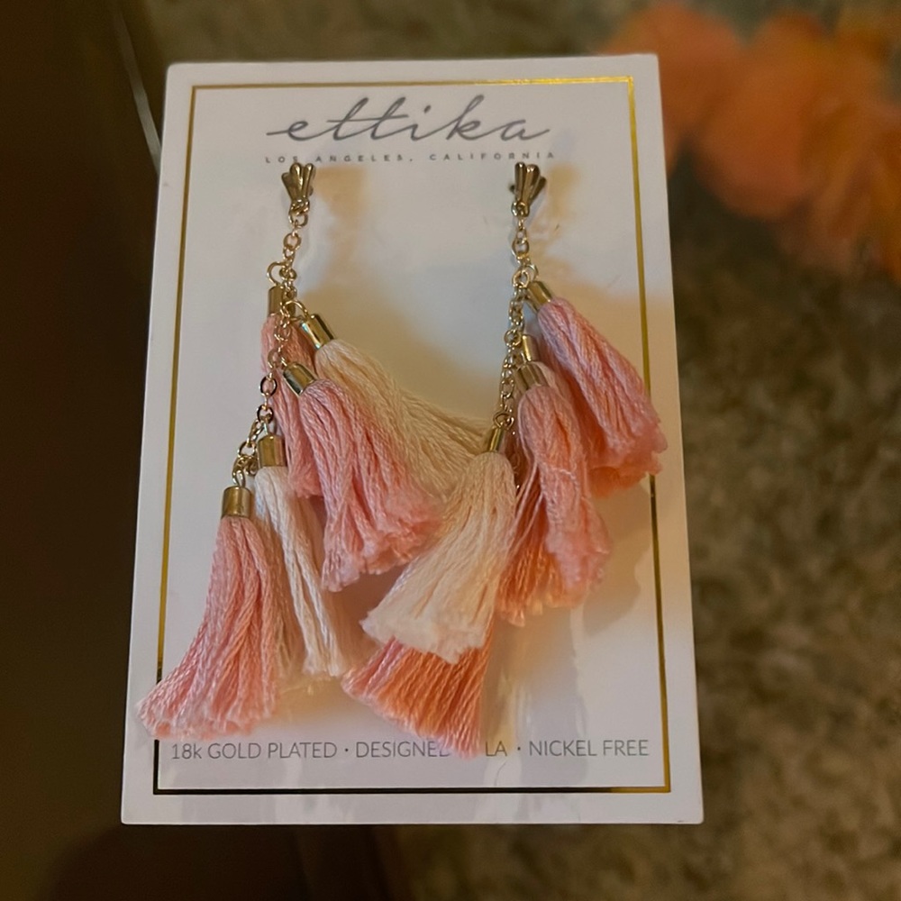 Ettika Earrings NWT